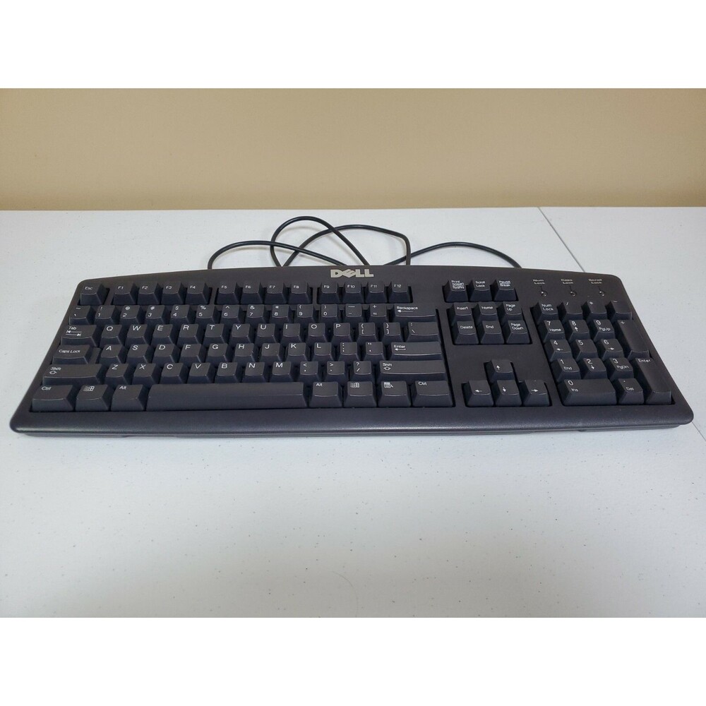 Dell SK-8110 Wired Keyboard Black Tested Works great
